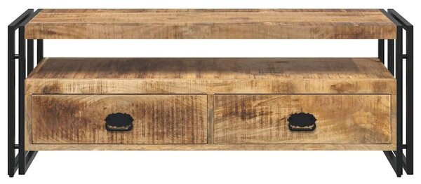 Tömör mangófa TV-szekrény 120 x 35 x 45 cm