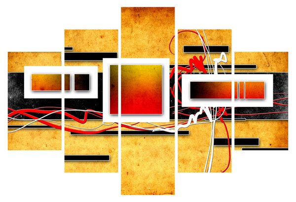 Kép - Absztrakció (150x105 cm)