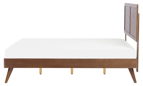 Ágy ISTRES 160 x 200 cm Sötét kőris
