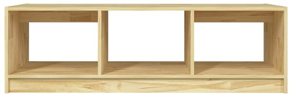 Tömör fenyőfa dohányzóasztal 110 x 50 x 34 cm