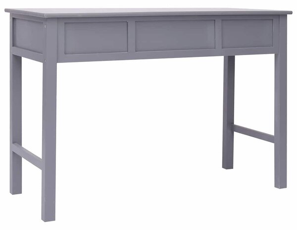 Szürke fa íróasztal 110 x 45 x 76 cm