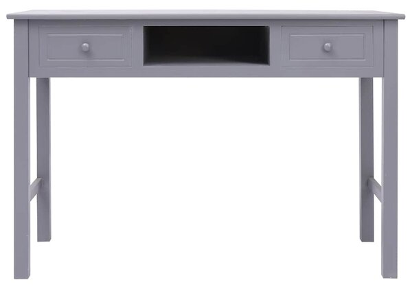 Szürke fa íróasztal 110 x 45 x 76 cm