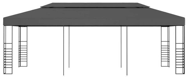 Antracitszürke pavilon 3 x 6 m