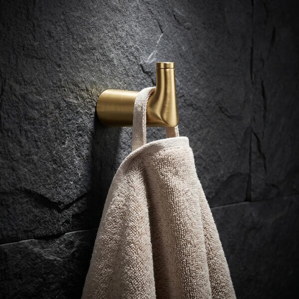 Fürdőszobai akasztó 16204 Vibe Brush Gold