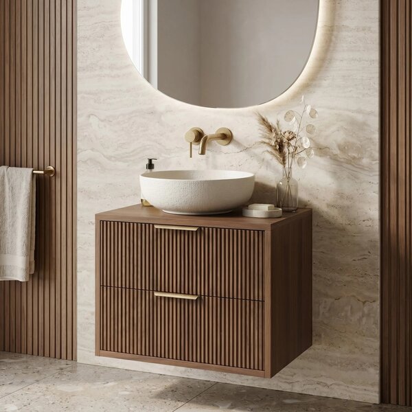 Mosdószekrény Rea Mono 60cm Brown