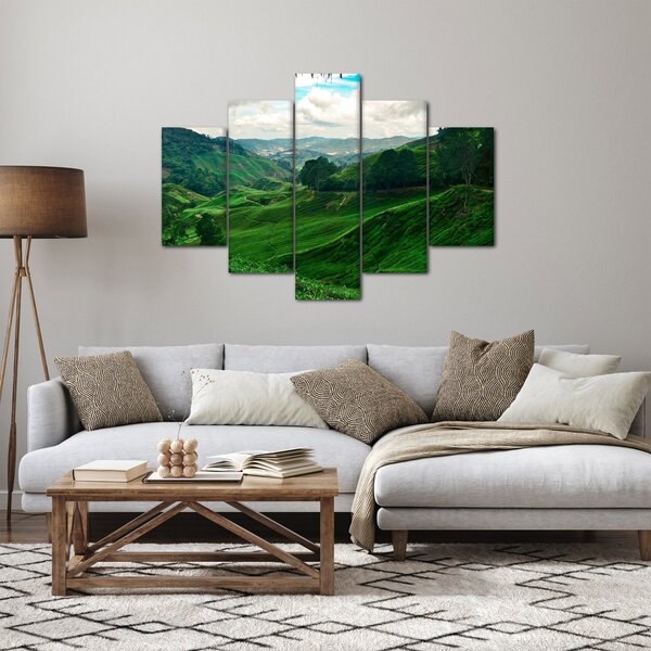 Kép - Teaültetvények Malajziában (150x105 cm)