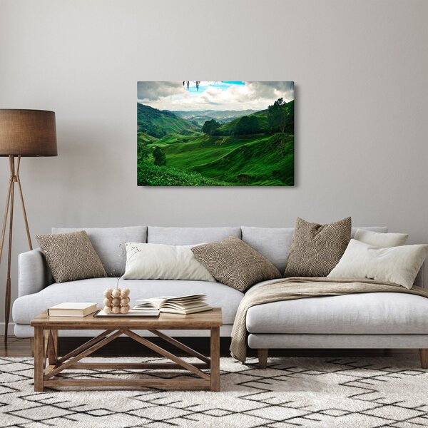 Kép - Teaültetvények Malajziában (90x60 cm)
