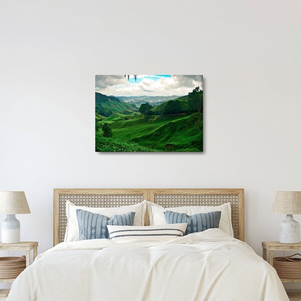 Kép - Teaültetvények Malajziában (70x50 cm)