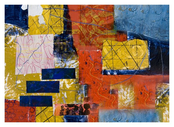 Kép - Absztrakció (70x50 cm)