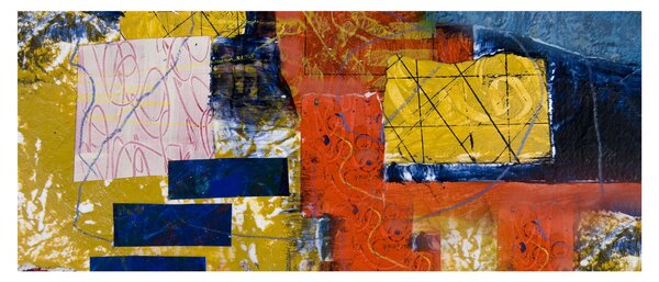 Kép - Absztrakció (120x50 cm)