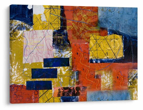 Kép - Absztrakció (70x50 cm)