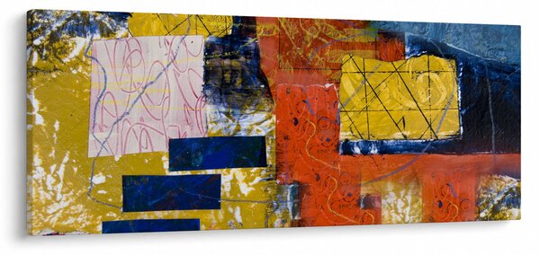 Kép - Absztrakció (120x50 cm)