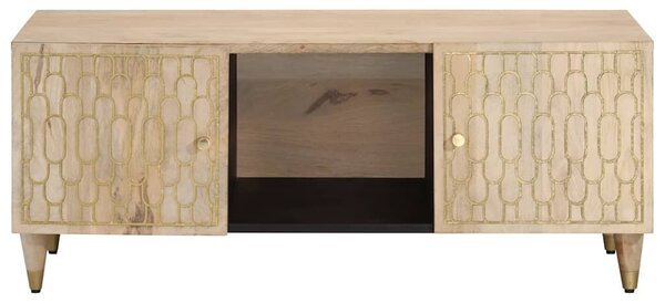 Tömör mangófa dohányzóasztal 100 x 54 x 40 cm