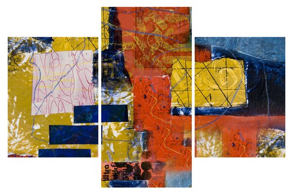 Kép - Absztrakció (90x60 cm)