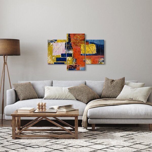 Kép - Absztrakció (90x60 cm)