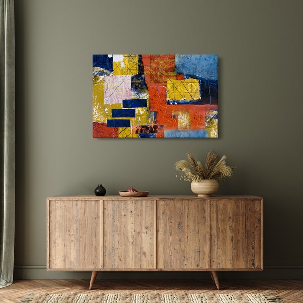 Kép - Absztrakció (90x60 cm)