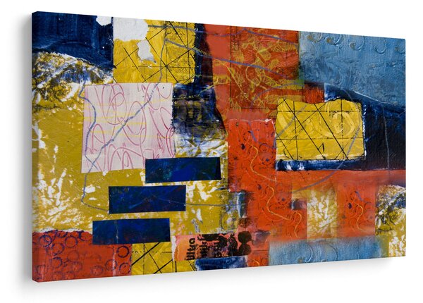 Kép - Absztrakció (90x60 cm)