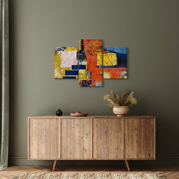 Kép - Absztrakció (90x60 cm)