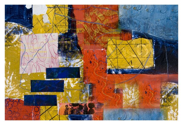Kép - Absztrakció (90x60 cm)