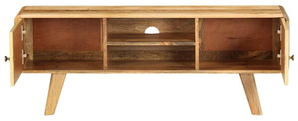 Tömör mangófa TV-szekrény 120 x 30 x 45 cm