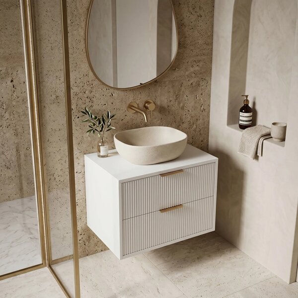 Mosdószekrény Rea Mono 60cm White
