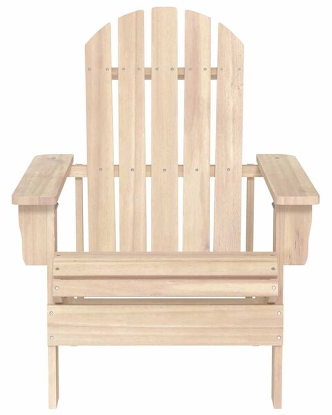 Tömör fenyőfa kerti Adirondack szék