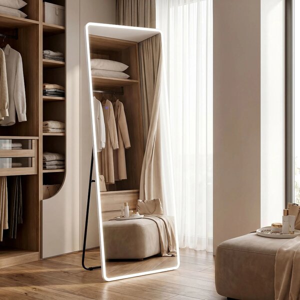 Tükör LED Classico 60x170cm White