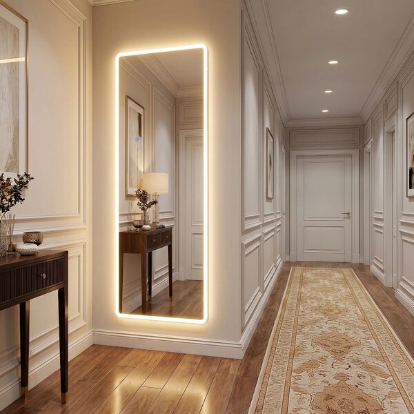 Tükör LED Classico 60x170cm White