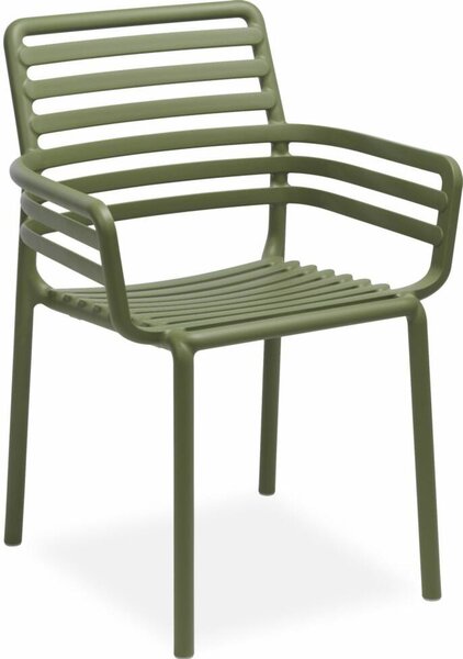 Arius kerti szék, zöld