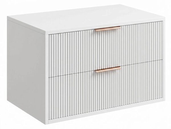 Mosdószekrény Rea Mono 80cm White