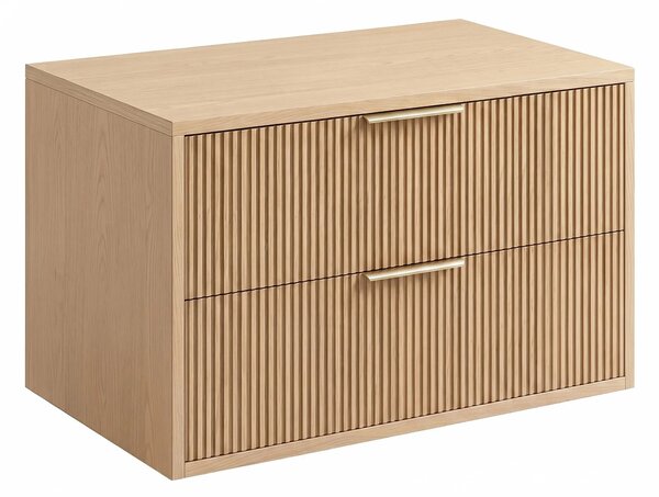 Mosdószekrény Rea Mono 80cm Beige