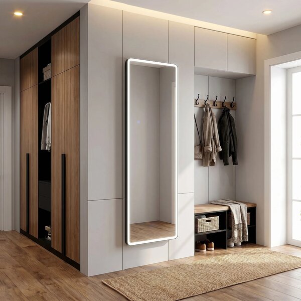 Tükör LED Classico 60x170cm Black
