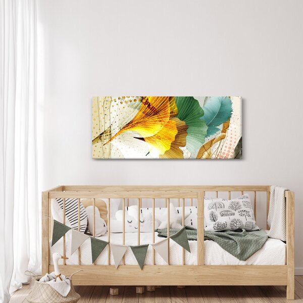 Kép - Levelek (120x50 cm)