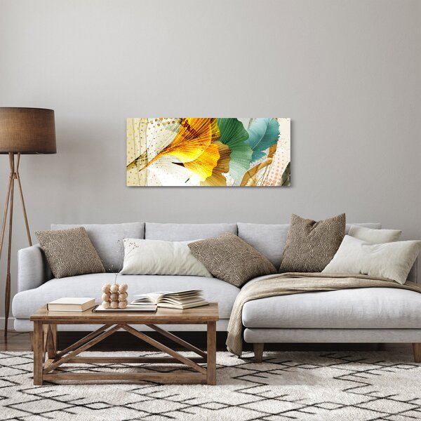 Kép - Levelek (120x50 cm)