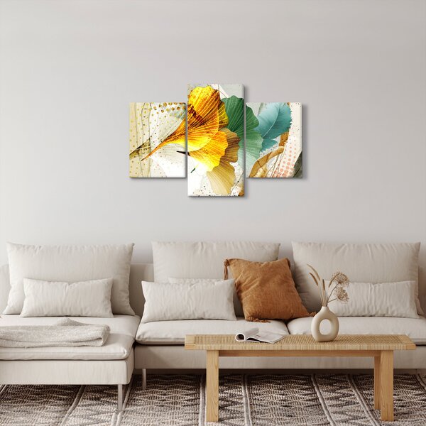 Kép - Levelek (90x60 cm)