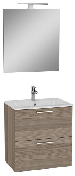 Fürdőszobaszekrény mosdóval Vitra Mia 59x61x39,5 cm cordoba MIASET60C