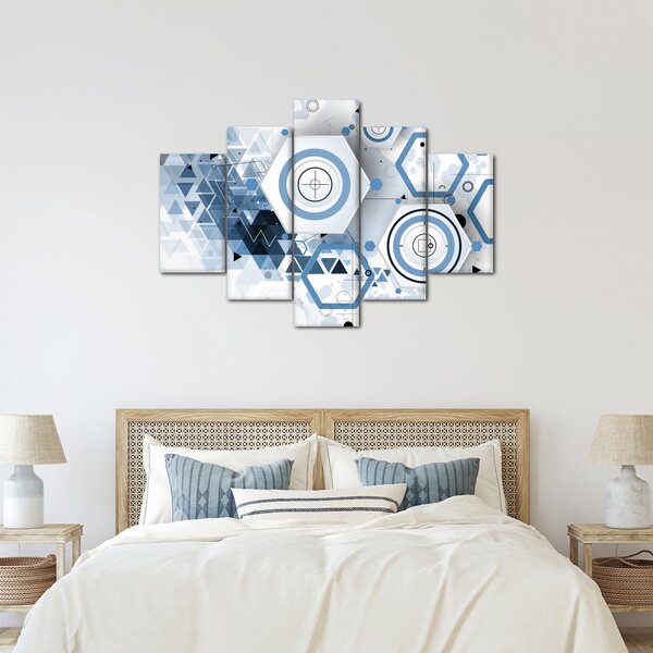 Kép - Geometriai absztrakció (150x105 cm)