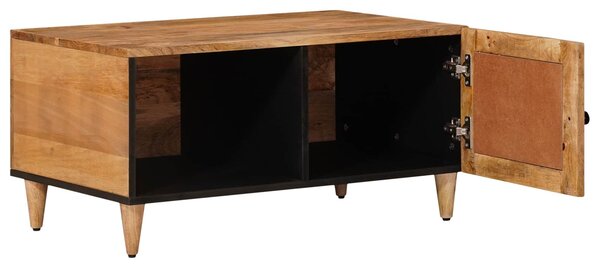 Dohányzóasztal Természetes 80 x 50 x 40 cm Tömör Mangófát