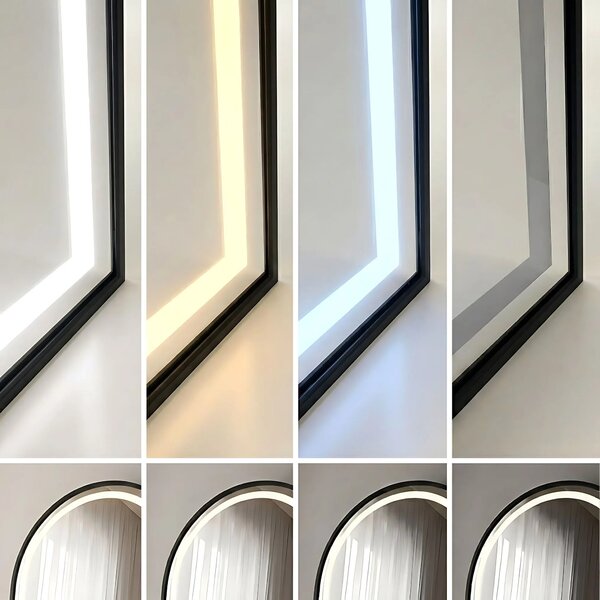Tükör LED Orbit 50x160cm Black