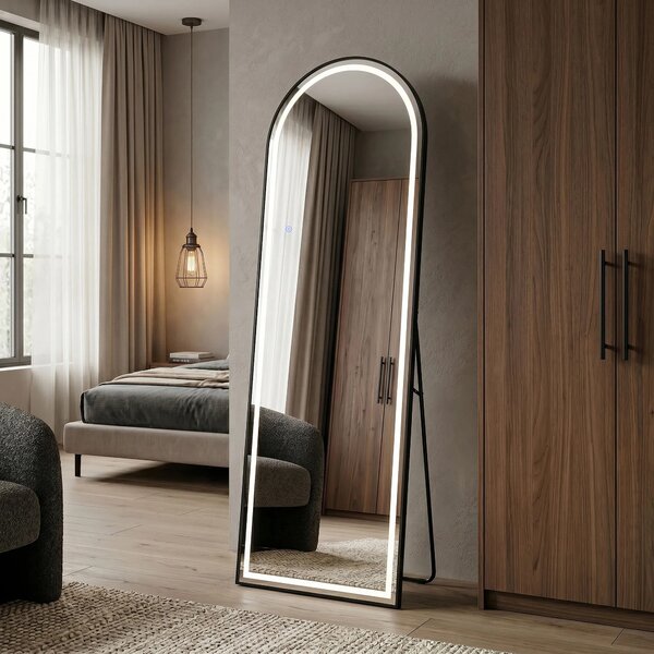 Tükör LED Orbit 50x160cm Black