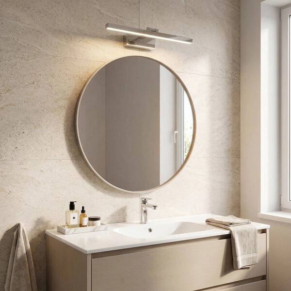 Fürdőszobai fali LED lámpa APP1857-1W 40cm Chrome