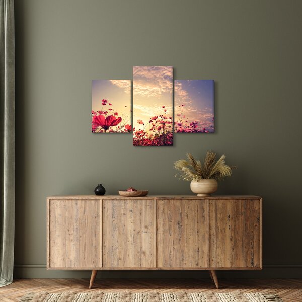 Kép - Rét virágokkal (90x60 cm)
