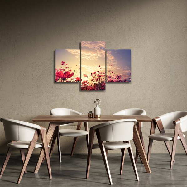 Kép - Rét virágokkal (90x60 cm)