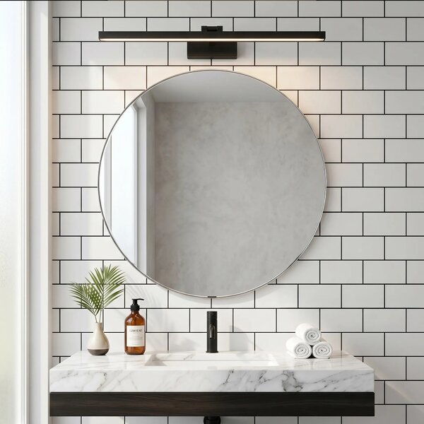 Fürdőszobai fali LED lámpa APP1868-1W 80 cm Black