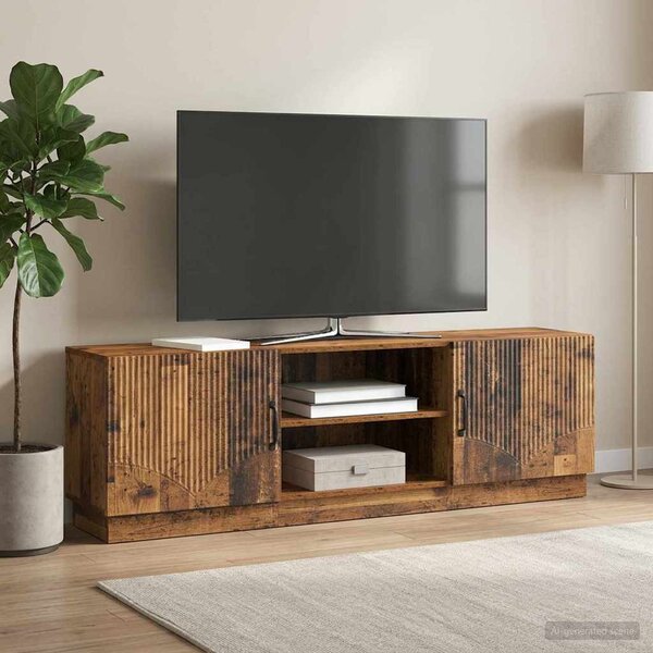 TV szekrény Antik Fa 150 x 31 x 47 cm Szerelt Fa