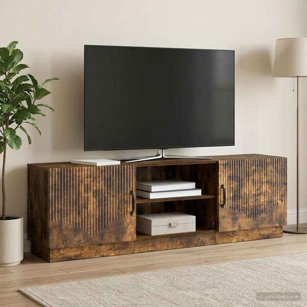 TV szekrény Füstös Tölgy 150 x 31 x 47 cm Szerelt Fa
