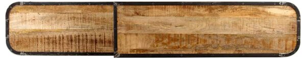 Tömör mangófa TV-szekrény 160 x 30 x 40 cm