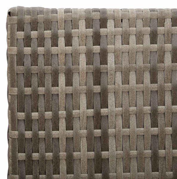 Magas Virágtartó Szürke 55 x 22 x 70 cm polirattan