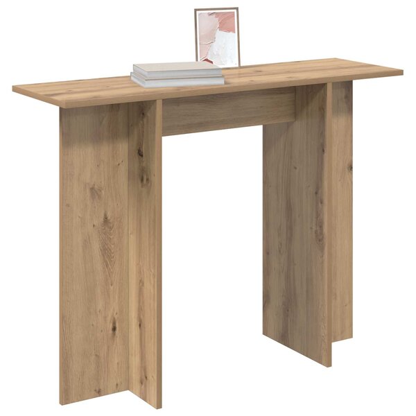 Konzolasztal Kézműves Tölgy 100 x 30 x 75 cm Szerelt Fa