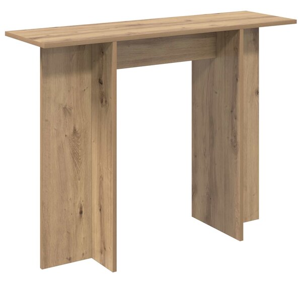 Konzolasztal Kézműves Tölgy 100 x 30 x 75 cm Szerelt Fa